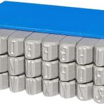 Gravurem 6 mm Çelik Harf Takımı