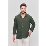 Gray Clothing Erkek Yazlık Gömlek Hakii Aerobin Bol Kalıp Oversize Salaş Gömlek