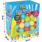Gray Line Gry 06 400 Oyun Havuz Topları Kutulu 6 cm 100 Lü Nel1 - Çok Renkli - 0 - 1 Yaş