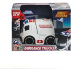 Gray Line Gry ER-247 Fast Wheels Ambulans Kamyonu -Erdem Oyuncak Nel1 - 10 cm