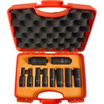Grayzer Rico 007-RC2325 1/2 Havalı Derin Lokma Takımı 6 Köşe 10 Parça