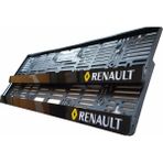 Great Master Renault Plakalık Pleksi Plaka Çerçevesi (2 Adet) Aynalı Lazer Kesim