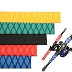 GREATFISHING X-Tube Isıyla Daralan Kol Sargısı Balıkçılık Çıkıntı Kolu Mantar Çubuk Kavrama Kaymaz Su Geçirmez ve Yalıtım 100 cm Uzunluklarda Dayanıklı Onarım (Yeşil Çap 30 mm)