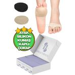 Greathings Kadın Erkek Spor Stiletto Babet Topuklu Ayak Altı Desteği Metatarsal Ped Ayak Parmak Nasır Koruyucu