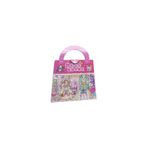 Greathings KL-170 (KARTON ÇANTALI) (STİCKER=5-YPRK=KIZ GİYSİ& YİYECEK& DÖVME) (BOYAMA & KIZ GİYDİRME=4+4 KARTON-KAĞIT)(16X16CM)