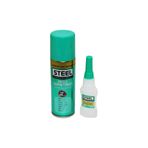 Greathings STEEL CK-6361 ( 100ML+20GR=BRÜT ) HIZLI YAPIŞTIRICI (MDF-AHŞAP-METAL-DERİ-KAUÇUK-PLASTİK-CAM)