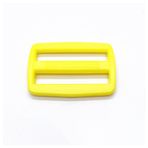 GreatRise 50 Adet Renkli Tri Glide Sürgü Plastik Merdiven Tokası Ayar Sürgü Regülatör Tri Glide Slider Plastik Merdiven Kilit Toka Kayış Kilit Sırt Çantası Kemer Sarı 20 mm