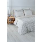 Green Black Fiorina Bej Çift Kişilik %100 Pamuk Saten 210 Tc Nevresim Takımı - 200 x 220 cm