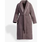 Green Black Tria Kadın Bornoz %100 Pamuk Jakarlı Vizon - XL