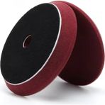 Green Car Wash Destek Tabanlı Pasta Süngeri 5 Inç 125 Mm Bordo