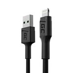 Green Cell GC PowerStream USB-A Lightning kablosu 30 cm şarj kablosu hızlı şarj kablosu High Speed Sync iPhone 12/12 Pro/11/11 Pro/XS/XS Max/XR/X/ 8/8 Plus/SE/ 7/7 Plus/ 6s/ 6/6 Plus/iPad ile uyumlu