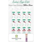 Green Clean 12'li Bitkisel Meyve Sebze Temizleyici 500 ml ve Disk Pamuk 100'lü