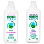 Green Clean 2x1 lt Bitkisel Çamaşır Yıkama Seti