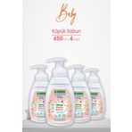 Green Clean 4x450 ml Portakal Yağlı Baby Köpük Sabun