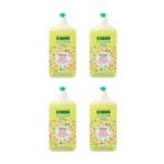 Green Clean Baby Organik Portakal Yağlı Bitkisel 500 ml x 4 Adet Emzik Biberon Temizleyici