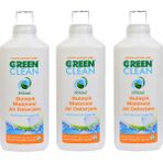 Green Clean Bitkisel Green Clean Jel Bulaşık Makine Deterjanı 3 'lü
