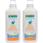 Green Clean Bitkisel Jel Bulaşık Makinesi Deterjanı 2'li Portakal Kokusuyla Yüksek Performans