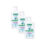 Green Clean Hassas Ve Alerjik Ciltlere Özel Parfümsüz Boyasız Likit Sabun 500 ml 3'lü