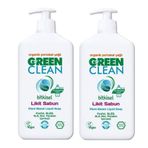 Green Clean Organik 2x500 ml 2 Portakal Yağlı Bitkisel Likit El Sabunu