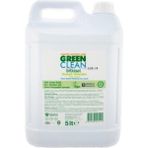 Green Clean Organik Elde Bulaşık Deterjanı 5 lt Bitkisel Özellikli Kokusuz Temizlik