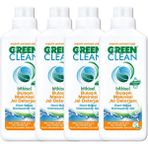 Green Clean Organik Portakal Yağlı Bitkisel Bulaşık Makinesi Jel Deterjanı 1000 Ml 4'Lü
