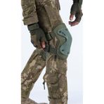 Green Dizlik ve Dirseklik 4'lü takım (Motorsiklet,Askeri, Airsoft, kamp ve doğa sporları)