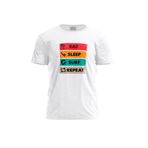 Green Fish BDTSWB-100059 Beyaz Erkek T-shirt