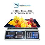 Green Pass 40Kg Elektronik Terazi