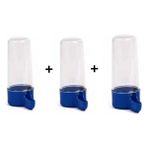 Green Pet Muhabbet Kuş Suluğu 3'lü Set 100 ml - 3 Adet - Mavi