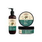Green Pharmacy %96 Organik Nemlendirici ve Yatıştırıcı Vicut Bakım Seti Kahve ve Zencefil Yağı 69745