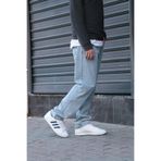 green poll Erkek Baggy Bol Kesim Pantolon Yeşil Kirletmeli
