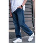 green poll Erkek Lacivert Rahat Kesim Baggy Pantolon