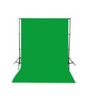 green screen- greenbox -yeşil fon perde (2x3m) + Fon standı