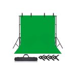 Green Screen Yeşil Fon Perde 2X3 FON STANDI 2X2 + 4 MANDAL