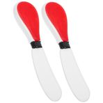 GREENADSCAPE 2 Seramik spatula mutfak kitchen tereyağı kazıyıcı Peynir sürücüsü tereyağı spatula konserve kullanışlı bal spatulası ev tipi peynir spatulası çok işlevli peynir yayma aracı