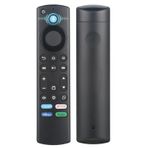 GreenBale Stick TV Yedek Uzaktan Kumanda, Yedek Sesli Uzaktan Kumanda Fires Smart TV 3. Gen/TV Stick (4K, 4K Max, Lite, 2nd & 3. Nesil) / TV Cube/Insignia Toshiba Pioneer TV için Sesli Uzaktan Kumanda