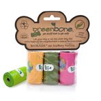 Greenbone Pet Atık Torbaları Biyo-Dolum Ruloları - 36 ct
