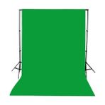 Greenbox fon standı 2x2 Green Screen Yeşil fon perde 2x2