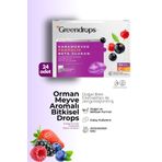 Greendrops Bitkisel Drops Boğaz Pastili - Orman Meyve Aromalı - Kara Mürver, Propolis, Beta Glukan