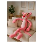 greenfor evlife Pembe Panter Peluş 90 cm – Dev Boy & Sevimli Çocuk Hediyesi