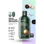 Greenlabel 400 ml Siyah Sarımsak Özlü Parabensiz Tuzsuz Dökülme Kepek Karşıtı Şampuan