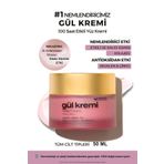 Greenlabel Gül Yağı Kremi Nemlendirici, Kırışıklık Karşıtı Ve Cilt Sıkılaştırıcı bakım 50 ml