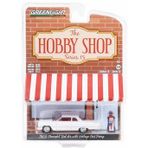 Greenlight 1/64 The Hobby Shop Series 15- 1963 Chevrolet Bel Air with Vintage Gas Pump 97150-A
