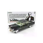 Greenlight Collectibles godfather-24 Hollywood 1:24 The Godfather 1955 Cadillac Fleetwood Series 60 Diecast Model Araba