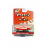 Greenlight Collectibles starsky02 Greenlight 1976 Ford Gran Torino Starsky & Hutch 1:64 Diecast Model Araba Lisanslı Koleksiyon