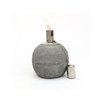 Greenmall CO 600016-01 Yuvarlak Küçük Beton Mumluk