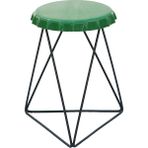 Greenmall Green Metal Tabure - Yeşil