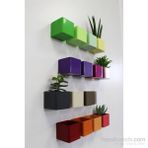 Greenmall Mini Yeşil Mıknatıslı Plastik Saksı