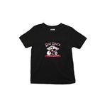 Greenmint Çocuk Tişört Rat Race Vintage Retro Cartoon Mouse On Motorcycle Siyah 9-10 Yaş
