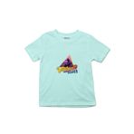 Greenmint Çocuk Tişört Vintage Summer,Surfing Mint Yeşili 9-10 Yaş